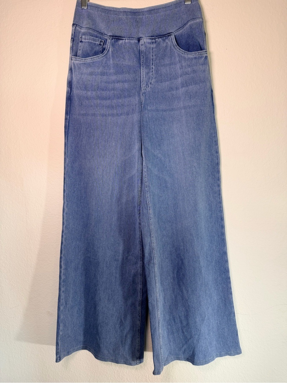 Halara Flex High Waist Baggy Wide Leg Stretch Jeans Medium Regular NWT - Picture 3 of 8